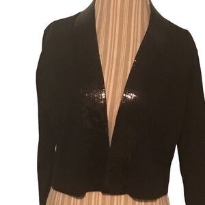Calvin Klein size XL new with tags short cardigan sequins beautiful